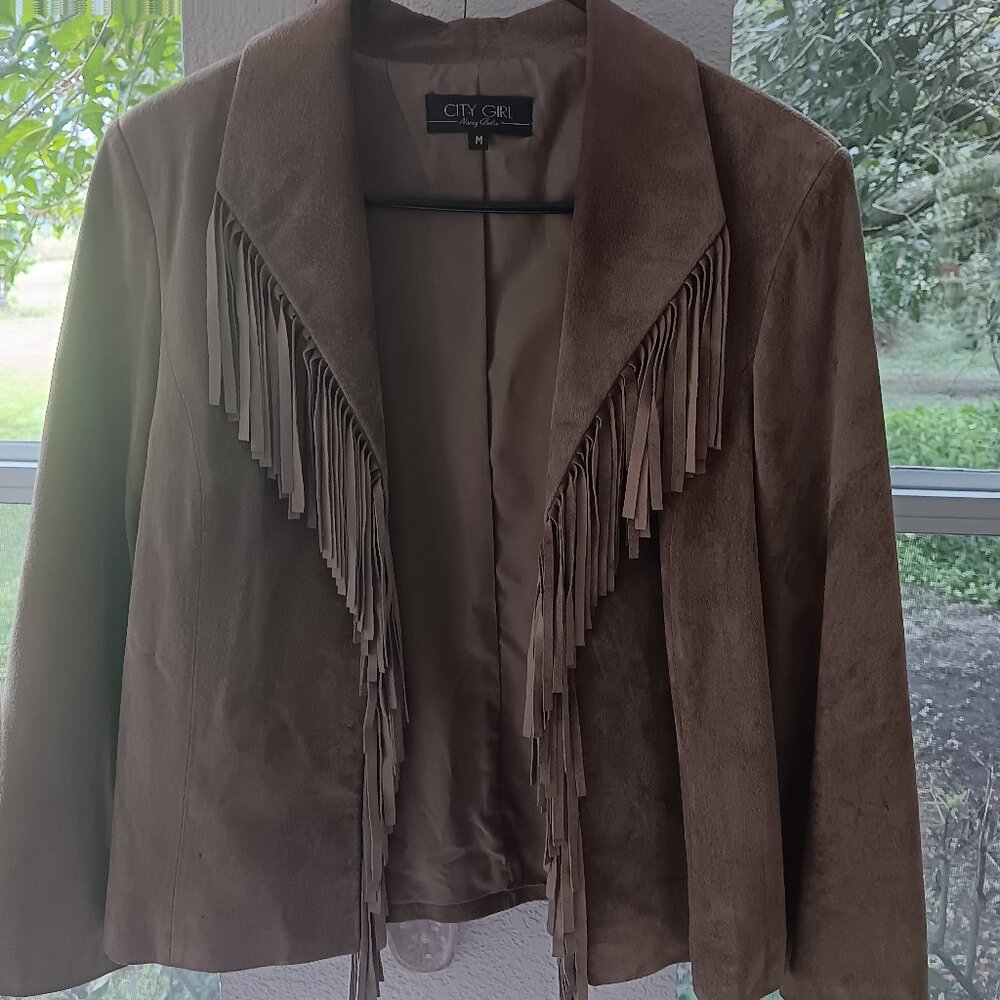 Women's Vintage Suede Jacket